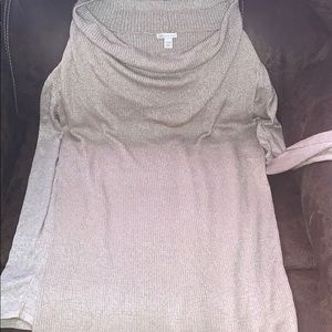 Thin slinky sweater top